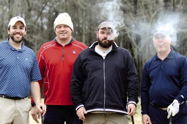 Good friends, good cigars, and good times were all part of the experience at the inaugural Leadership Putnam Charity Golf Tournament. IAN TOCHER/Staff